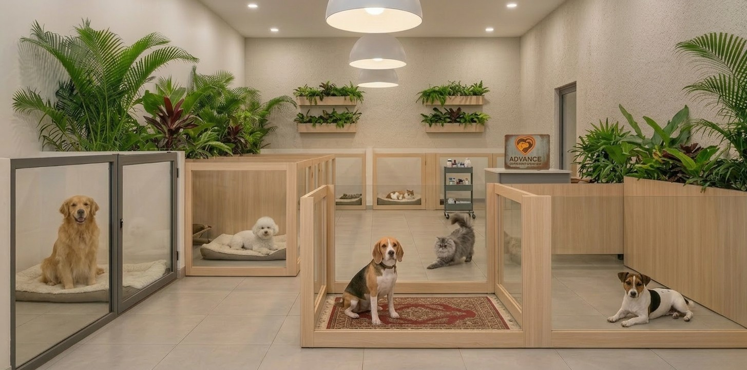 Pet boarding facilities
